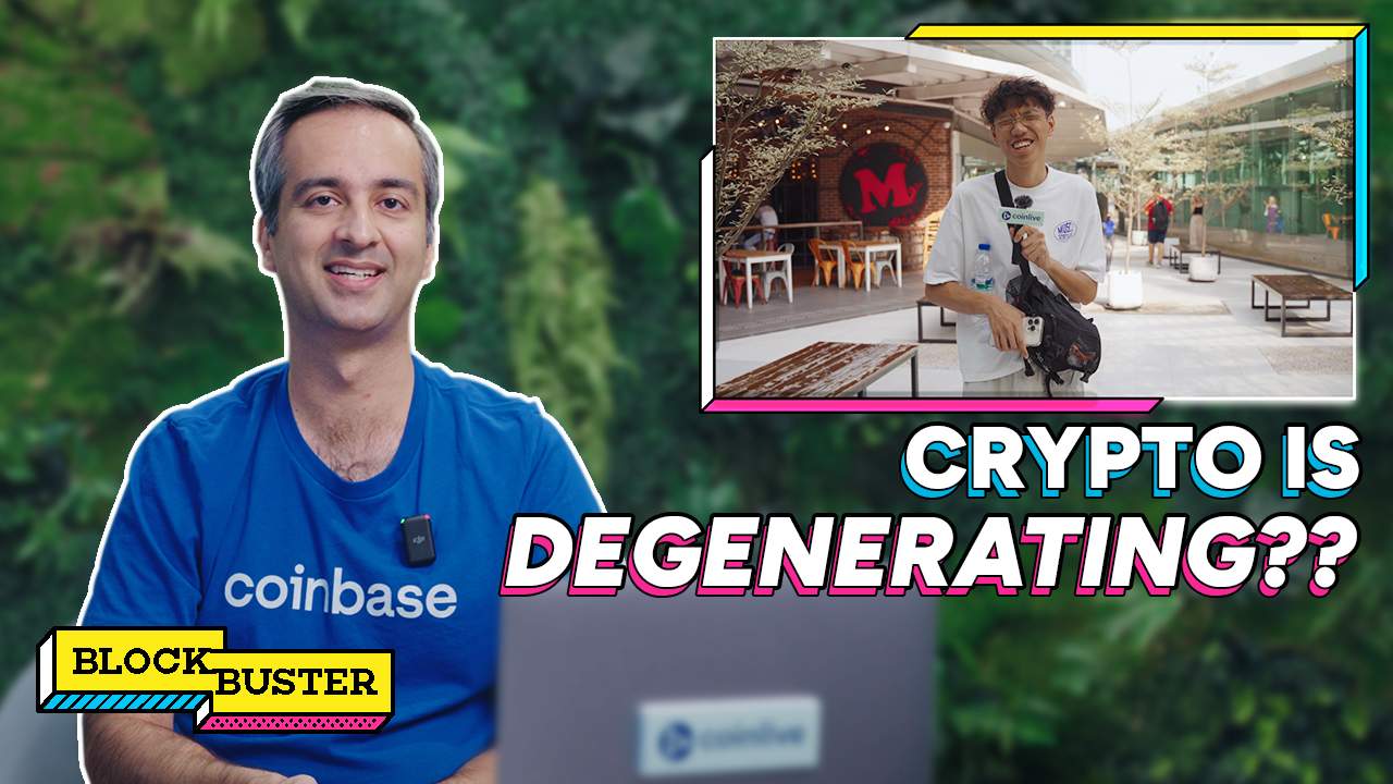 Coinbase Country Director, Singapore Reacts: Opinion on Crypto Exchanges | Coinlive's BLOCKBUSTER Coinbase Country Director, Singapore Reacts: Opinion on Crypto Exchanges | Coinlive's BLOCKBUSTER