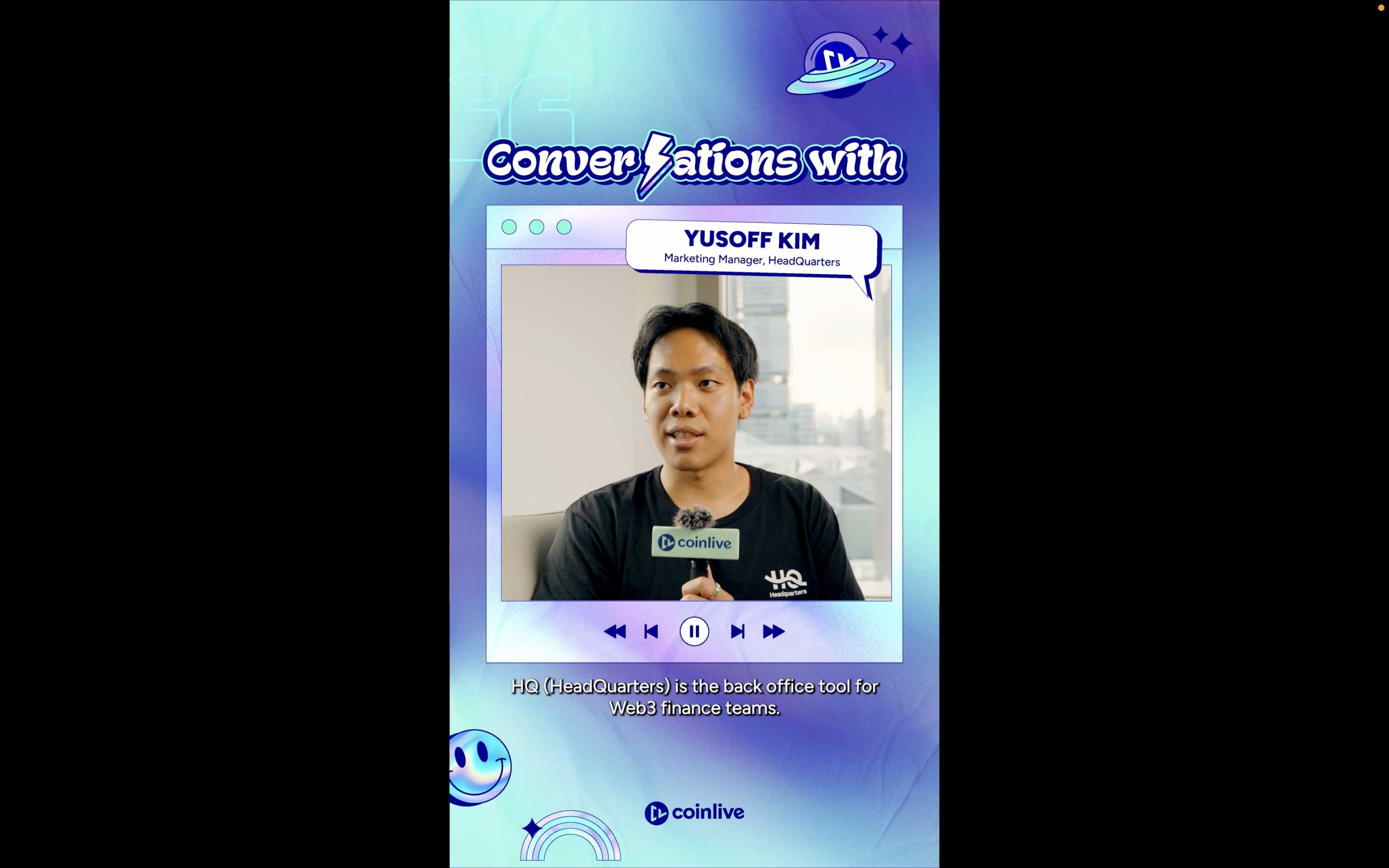 Conversations with Yusoff Kim Marketing Manager of HQ_xyz shares with us why is the Solution Architect for MandalaClub - Web3Payments Accounting Blockchain QBO Xero
