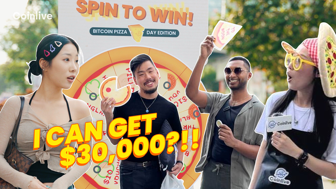 The $367266834.40 Dinner | Bitcoin Pizza Day Spin The Wheel Giveaway